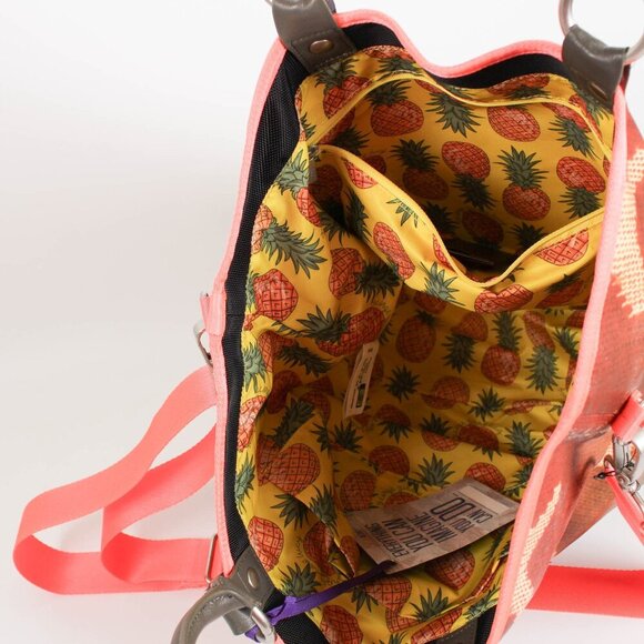 George Gina & Lucy - Lucy Tote - Bright Orange Strap - NWT (Small Call outs) - Picture 5 of 13